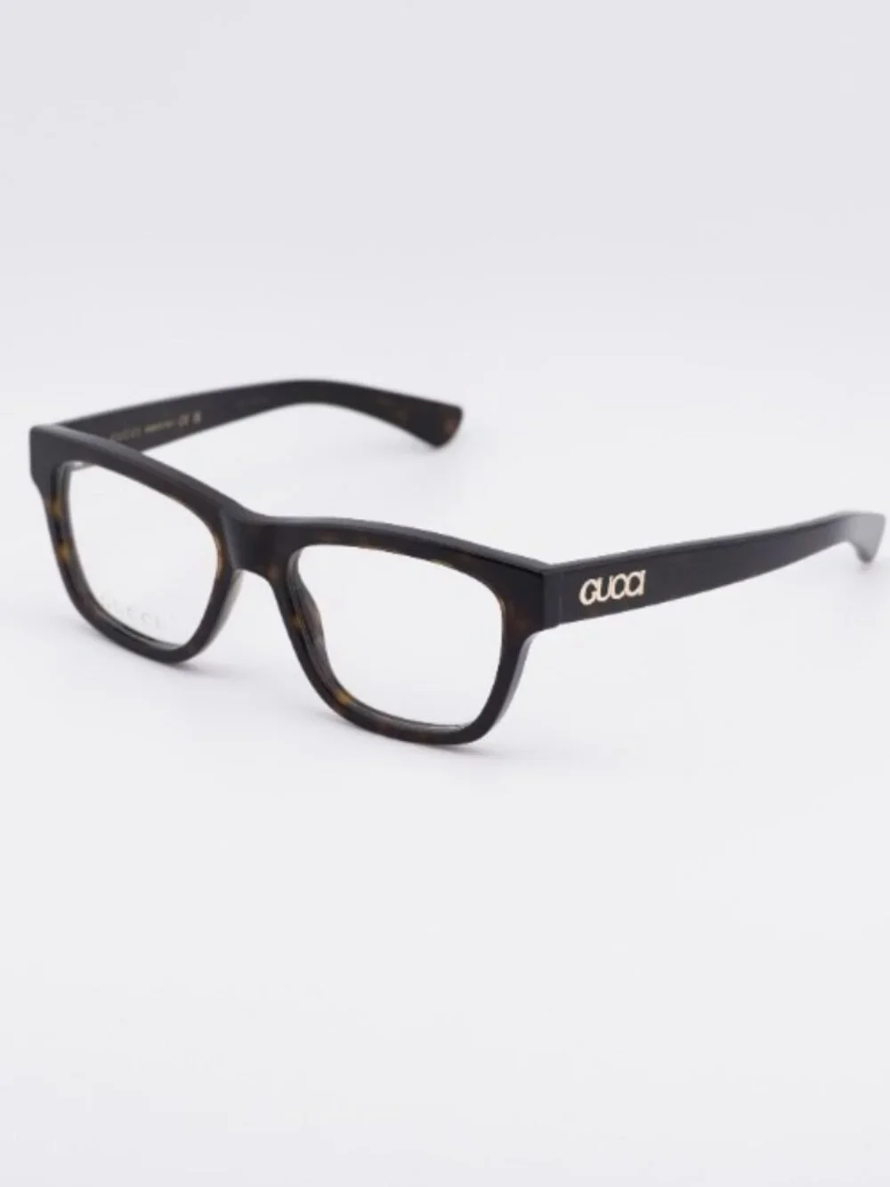Gucci GG1795O 002 Eyeglasses Havana 52mm Square Frame